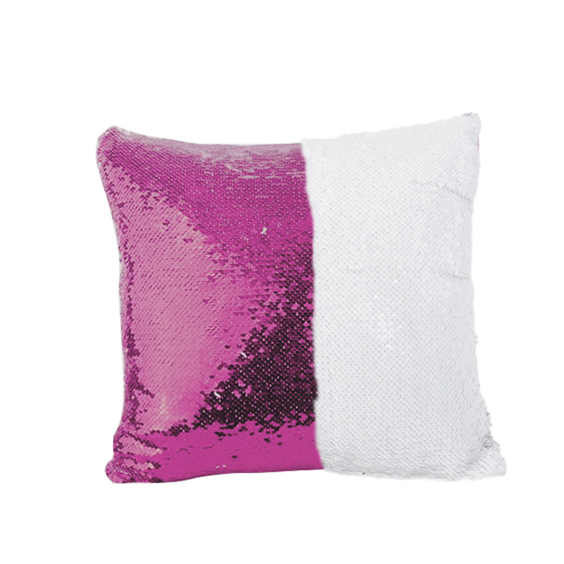Sublimation Flip Sequin Pillow Cover Blanks Wholesale 16 INCHES Pillow Case
