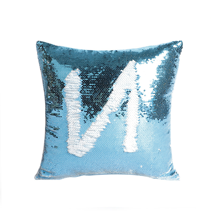 Sublimation Flip Sequin Pillow Cover Blanks Wholesale 16 INCHES Pillow Case