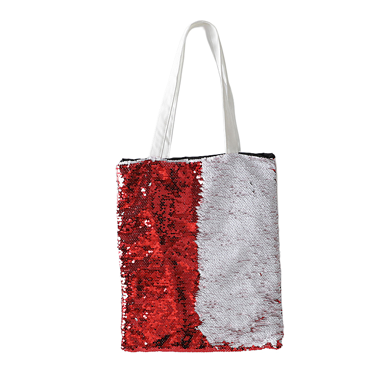 Sublimation Sequin Tote Bag Blanks Wholesale Shoulder Bag