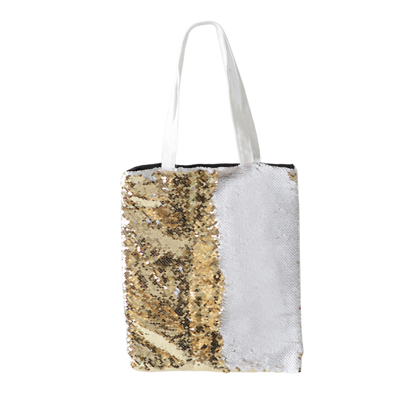 Sublimation Sequin Tote Bag Blanks Wholesale Shoulder Bag