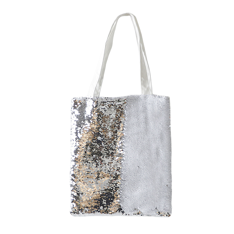 Sublimation Sequin Tote Bag Blanks Wholesale Shoulder Bag