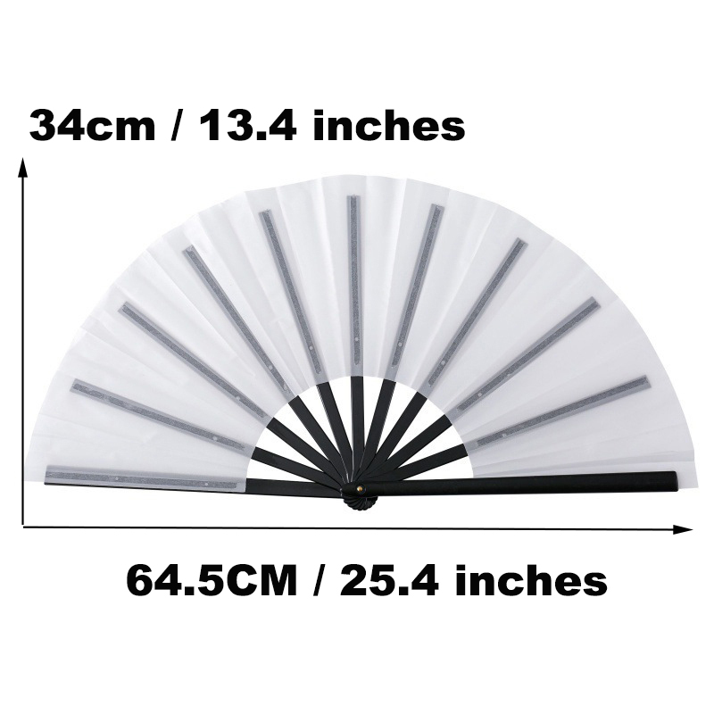 Sublimation Graduation Clack Fan Blanks Wholesale 13 INCHES Plastic Fan