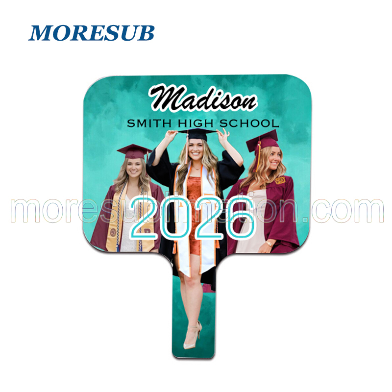 Sublimation Graduation Fan Blanks Wholesale MDF Fan