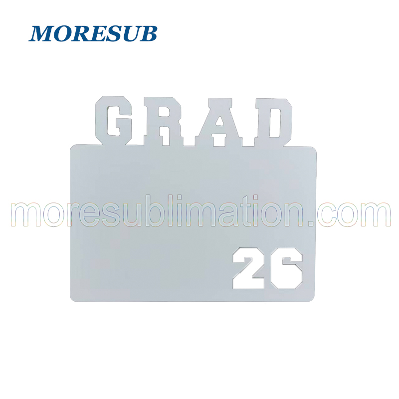 Sublimation 2026 Grad Photo Frame Blanks Wholesale MDF Wood Photo Frame