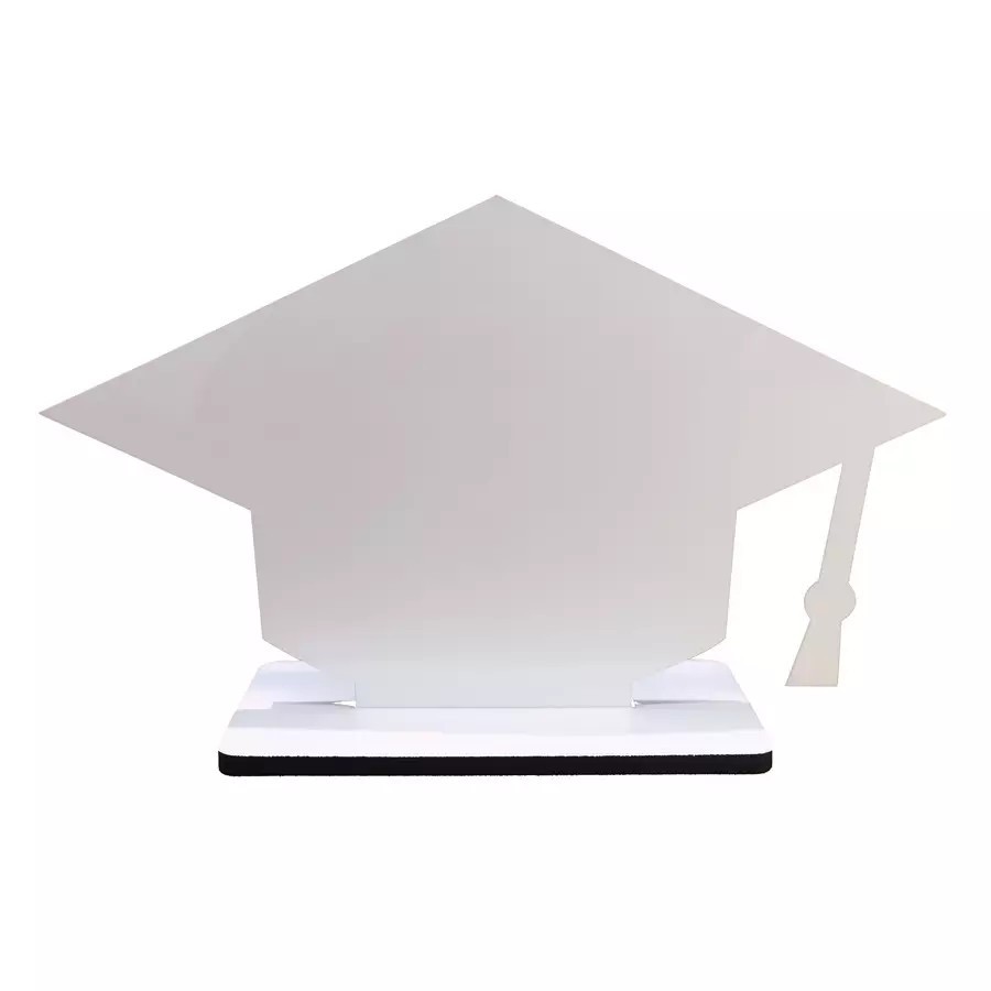 Sublimation MDF GRAD CAP Photo Frame Blanks Wholesale Bachelor's Cap Frame