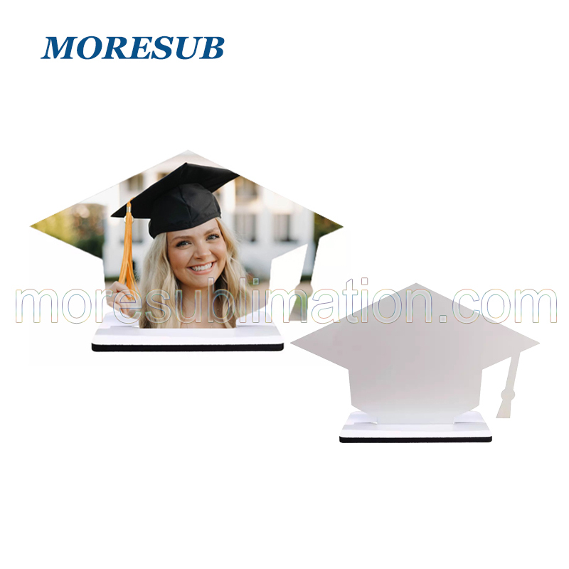 Sublimation MDF GRAD CAP Photo Frame Blanks Wholesale Bachelor's Cap Frame