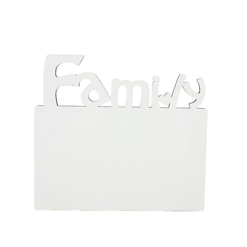 Sublimation MDF Family Photo Frame Blanks Wholesale Picture Frame