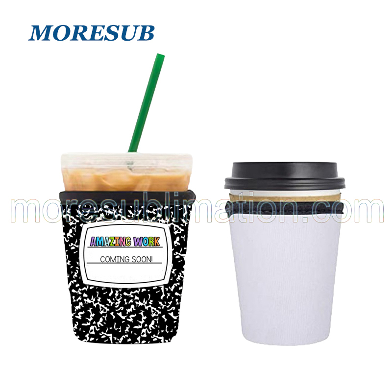 Sublimation Coffee Cup Cover Blanks Wholesale Neoprene Insulator Drink Sleeves