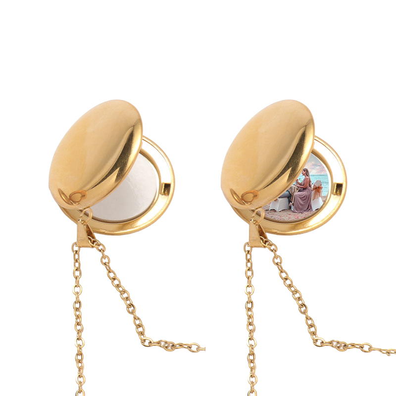 Sublimation Necklace Blanks Wholesale Heart & Round Shape Necklace