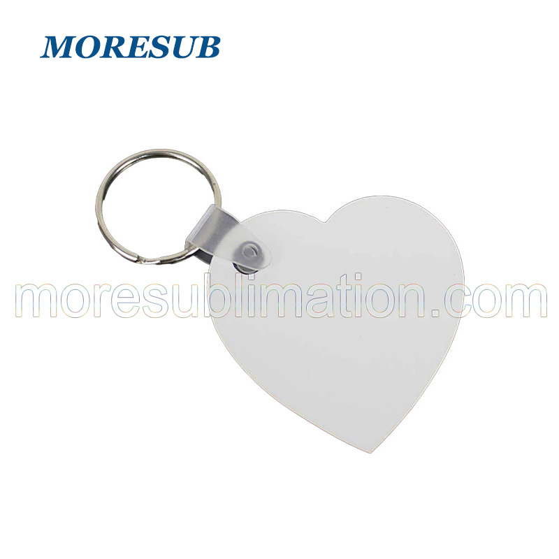 Sublimation Heart Keychain Blanks Wholesale MDF Wood Keychain