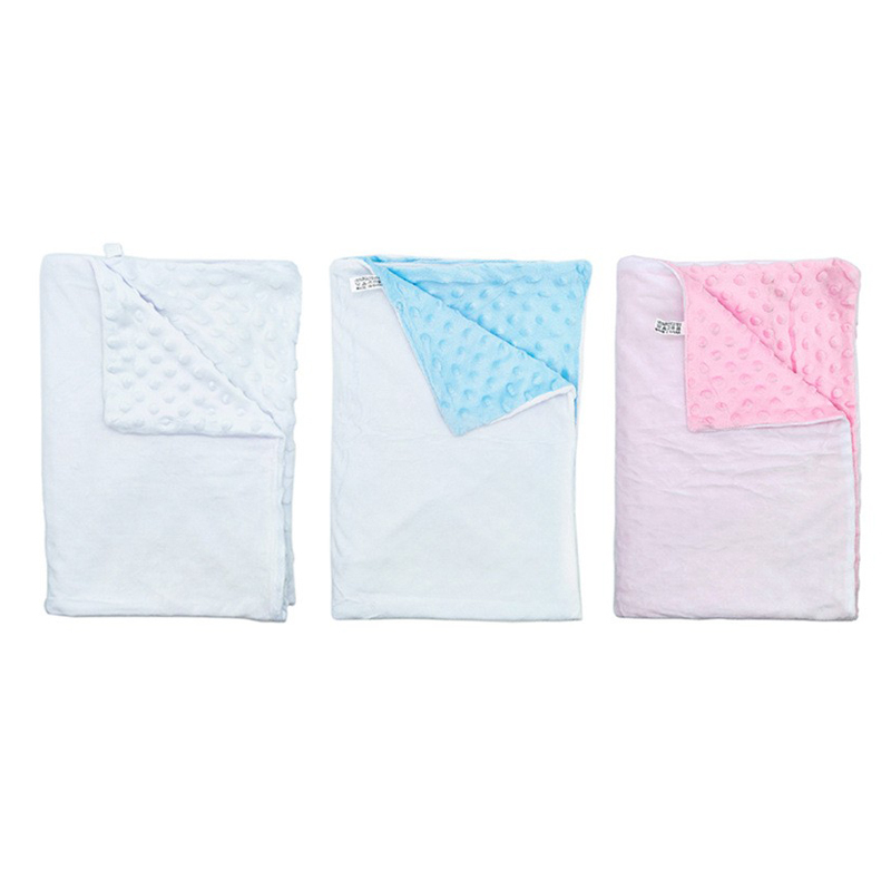 Sublimation Baby Blanket With Massage Beads Wholesale Blanket Blanks