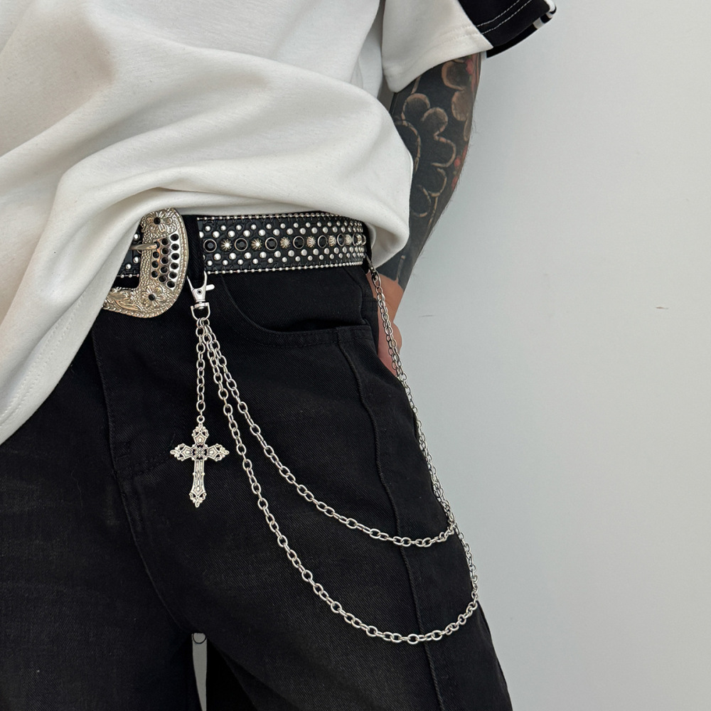 Cross Pendant Trouser Chain Pants Chain Bag Chain