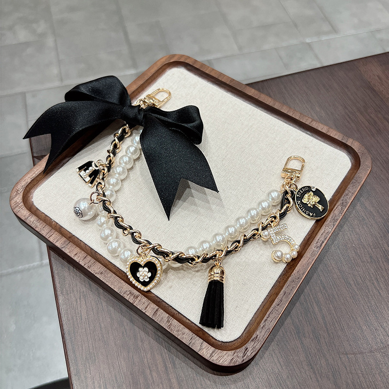 Stylish Cherry Bow Handbag Chain