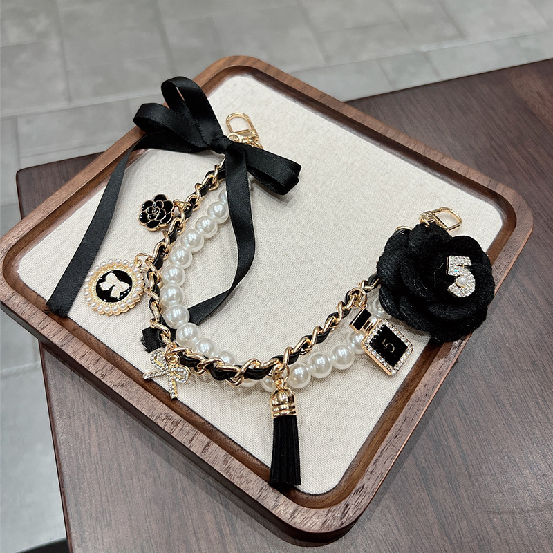 Stylish Cherry Bow Handbag Chain