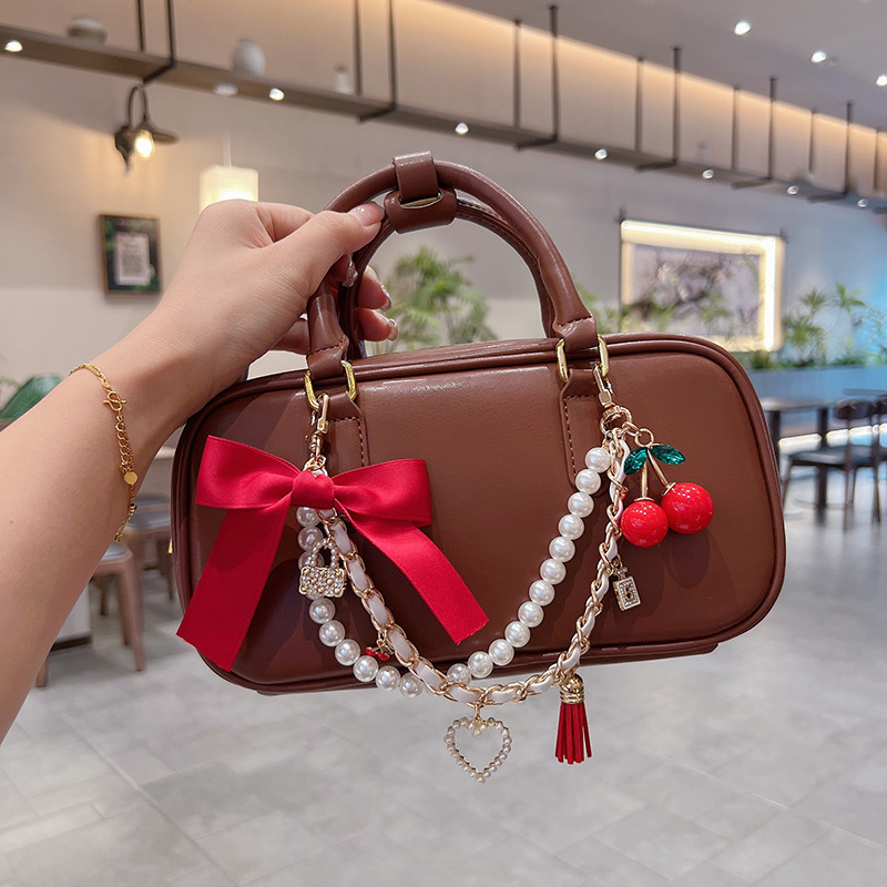 Stylish Cherry Bow Handbag Chain