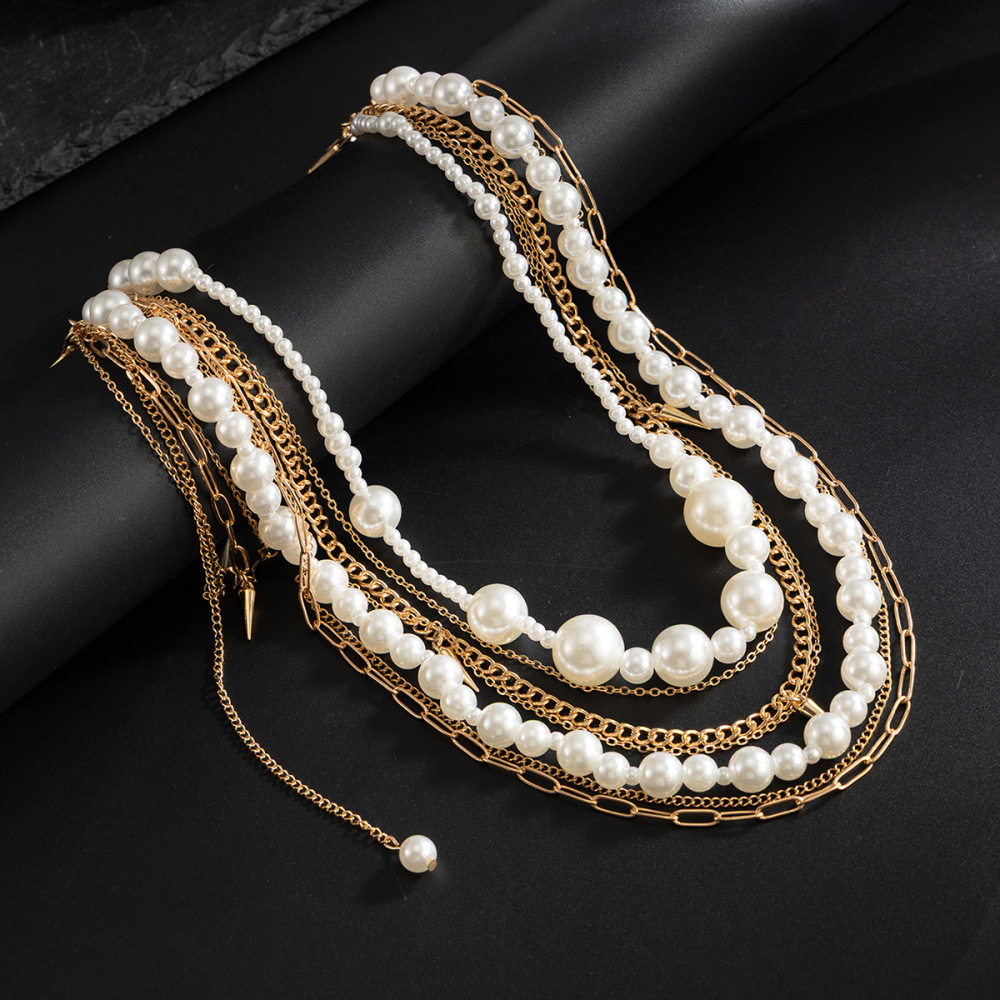 Pearl Chain Stacked Trouser Chain Wallet Chain Bag Chain