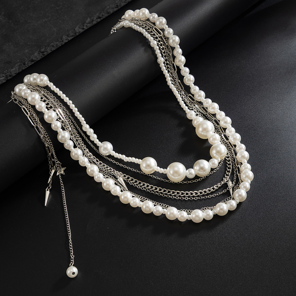 Pearl Chain Stacked Trouser Chain Wallet Chain Bag Chain
