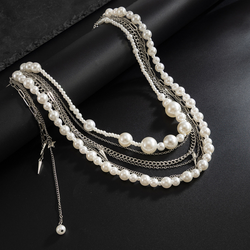 Pearl Chain Stacked Trouser Chain Wallet Chain Bag Chain