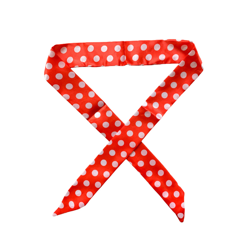 Bag Scarves Small Ribbon Decoration Ladies Scarf