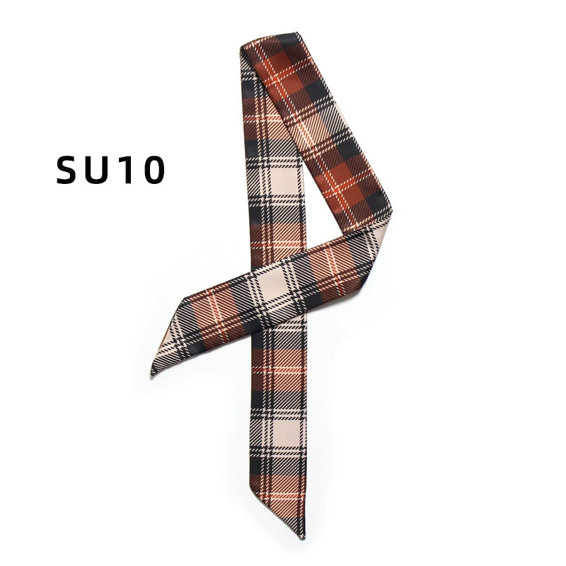 Checkered Scarf For Women Bag Scarves