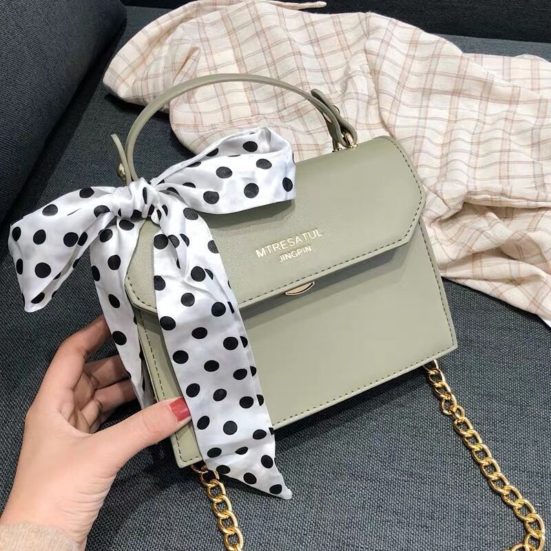 Bag Scarves Small Ribbon Decoration Ladies Scarf