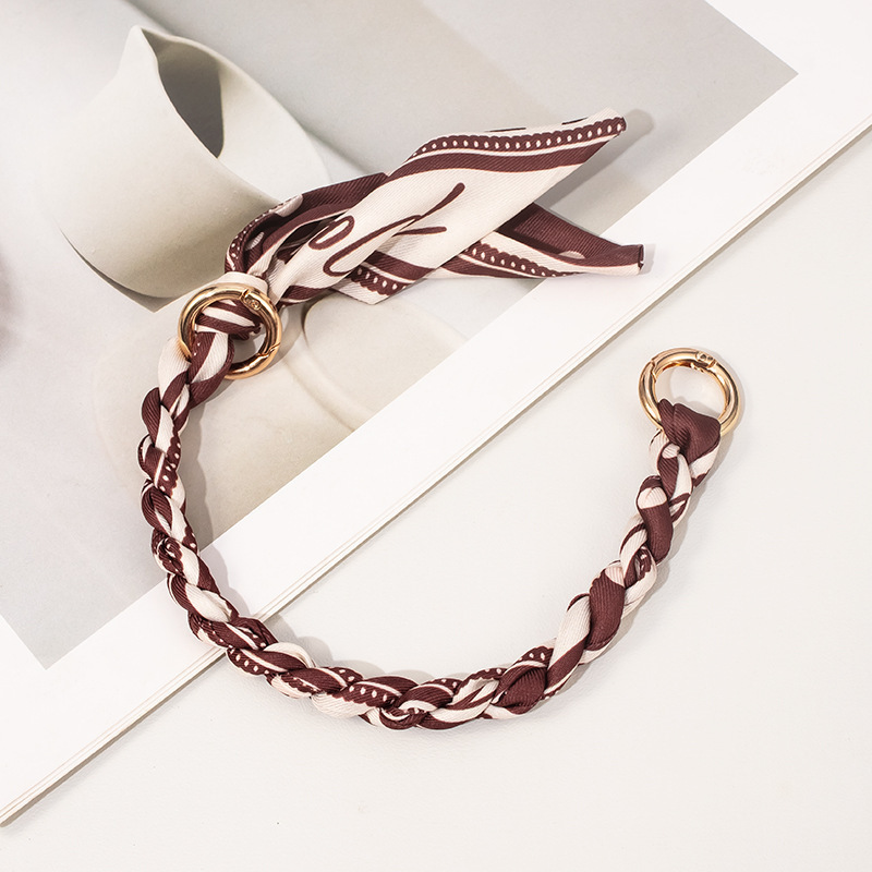 Silk Scarf Bag Chain