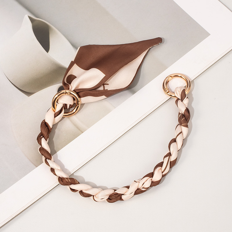 Silk Scarf Bag Chain