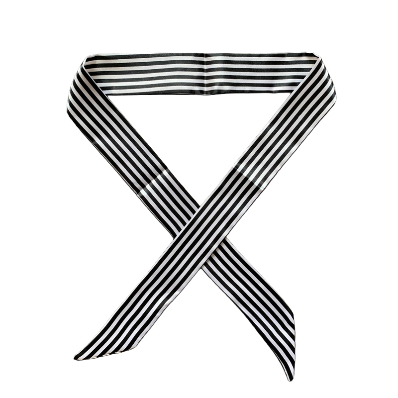 Bag Scarves Small Ribbon Decoration Ladies Scarf