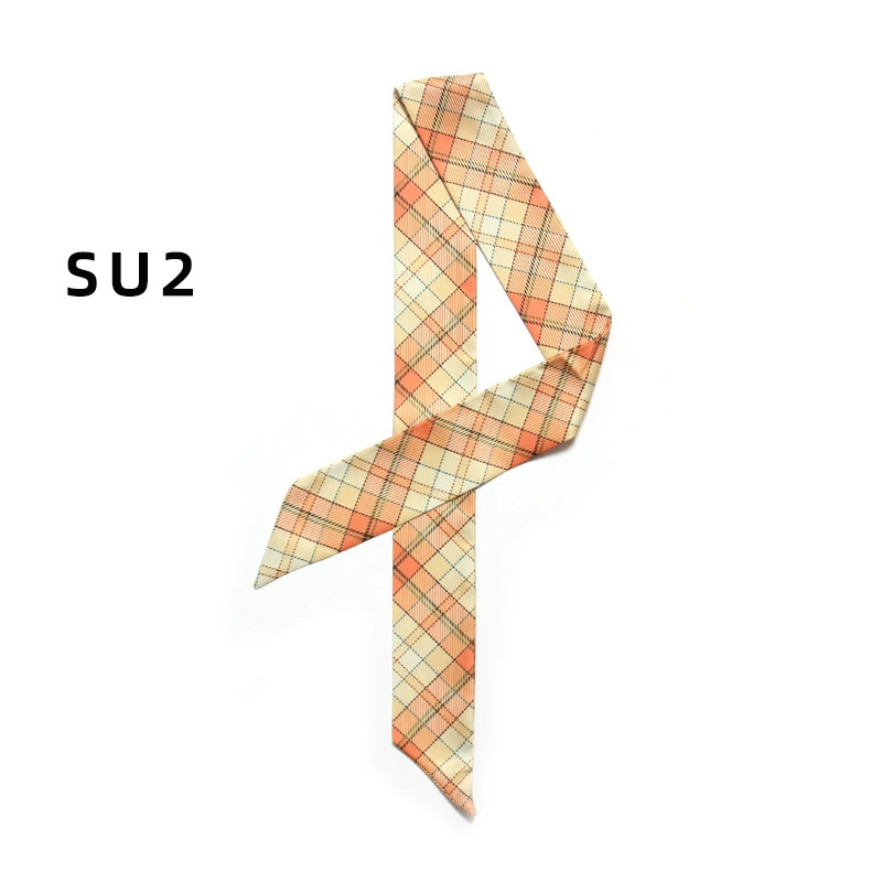 Checkered Scarf For Women Bag Scarves