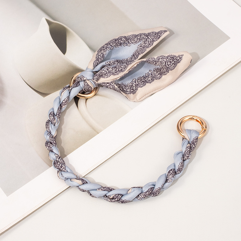 Silk Scarf Bag Chain