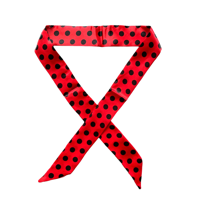 Bag Scarves Small Ribbon Decoration Ladies Scarf