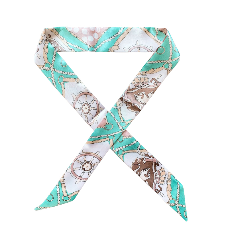 Bag Scarves Small Ribbon Decoration Ladies Scarf
