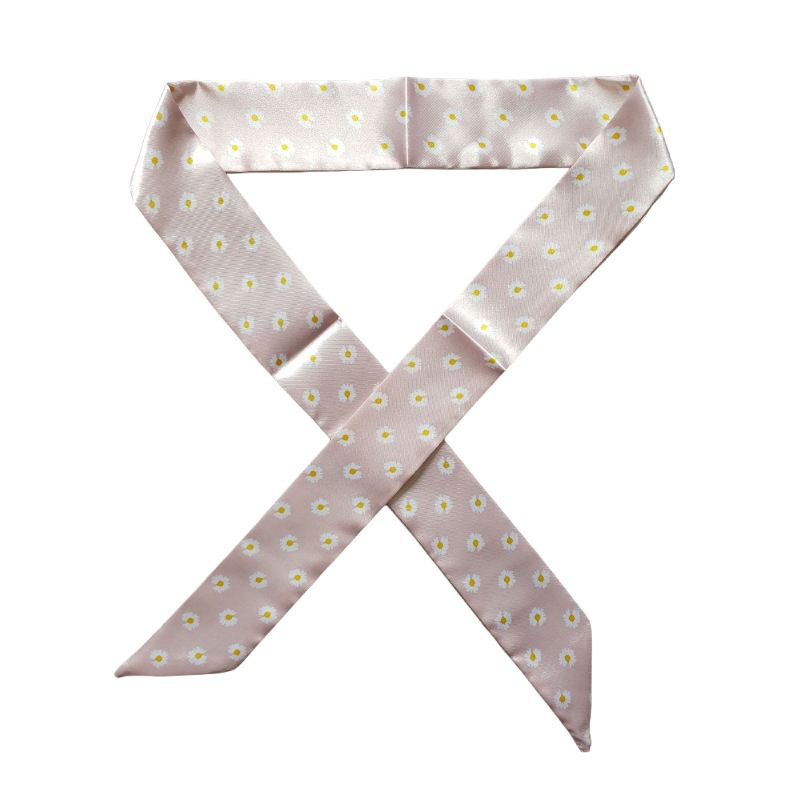 Bag Scarves Small Ribbon Decoration Ladies Scarf