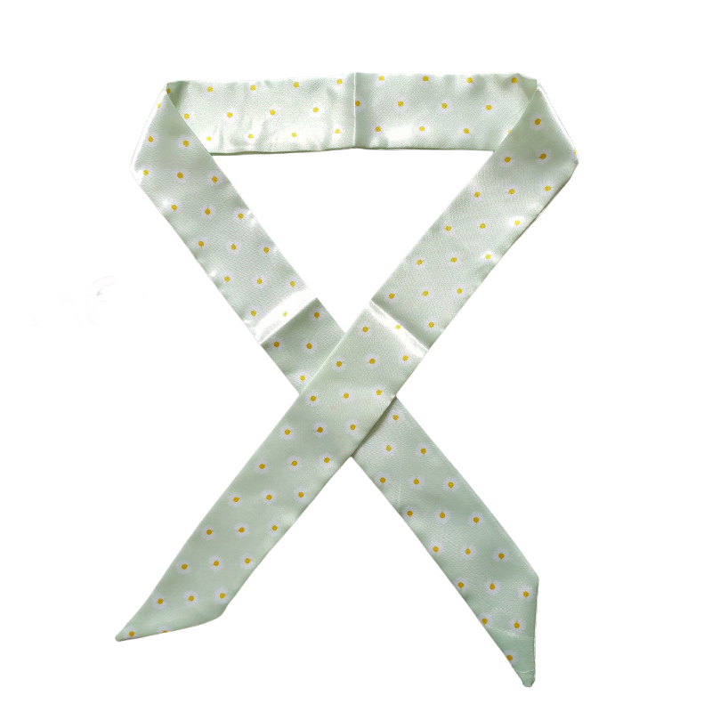 Bag Scarves Small Ribbon Decoration Ladies Scarf