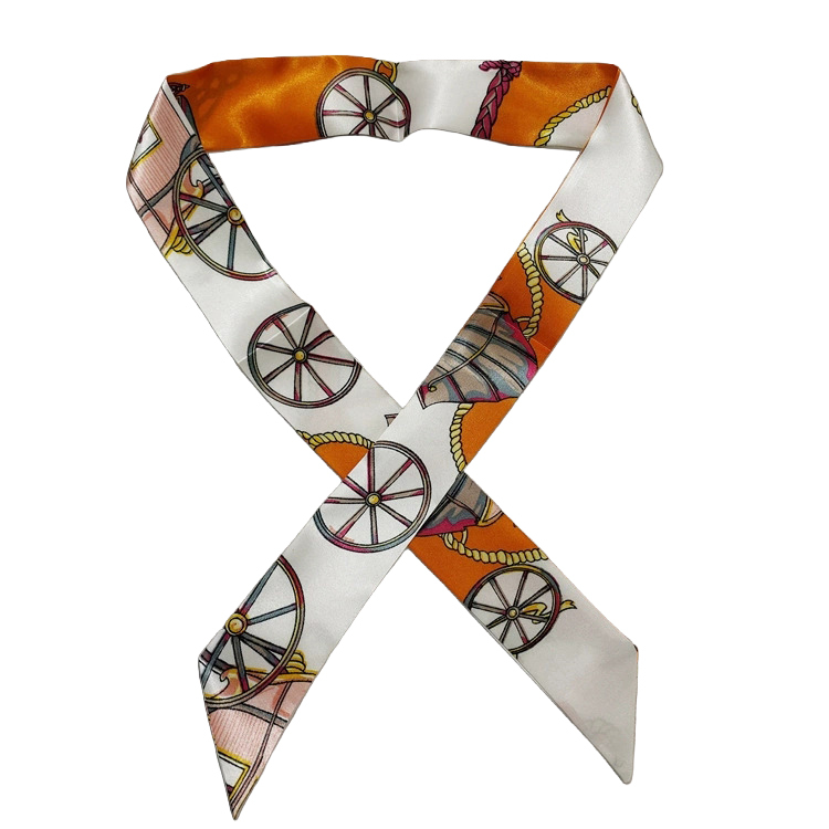 Bag Scarves Small Ribbon Decoration Ladies Scarf