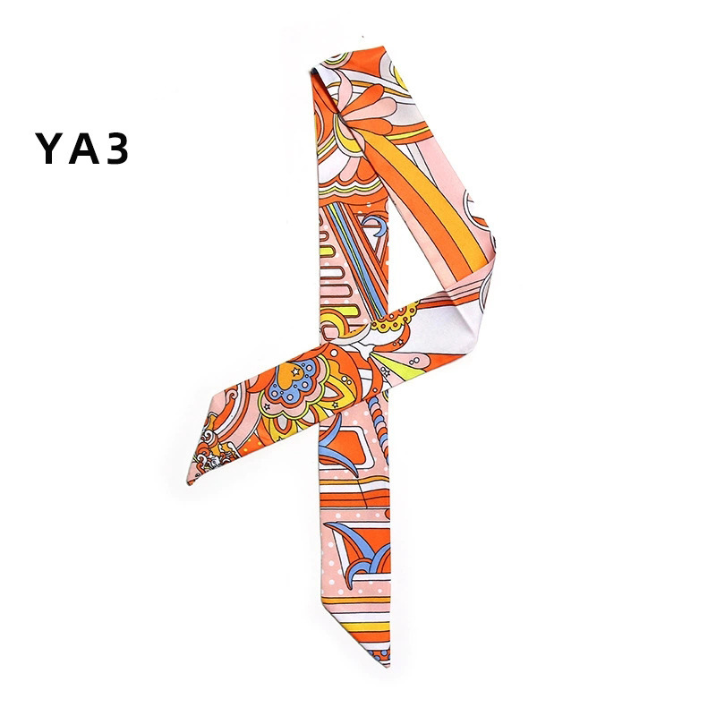 Rainbow Scarf Bag Handle Scarf Neck Scarf Bag Scarves