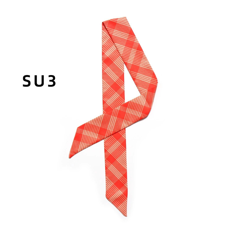 Checkered Scarf For Women Bag Scarves