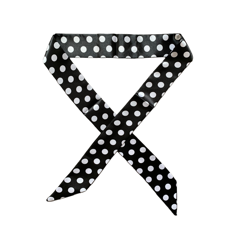 Bag Scarves Small Ribbon Decoration Ladies Scarf
