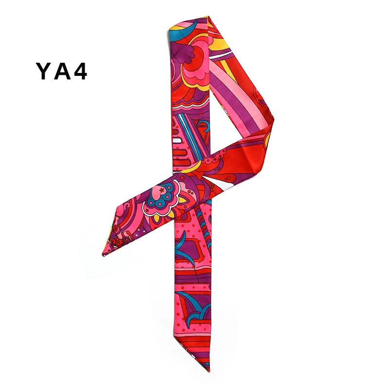 Rainbow Scarf Bag Handle Scarf Neck Scarf Bag Scarves
