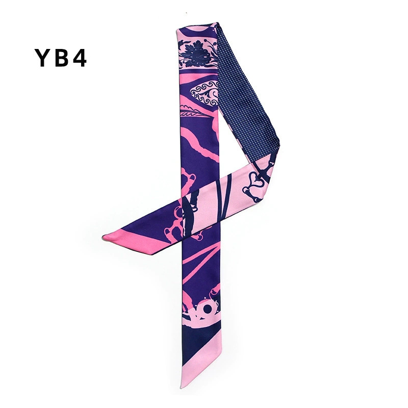 Long Silk Scarf Bag Scarves