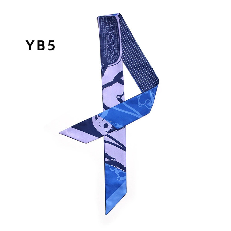 Long Silk Scarf Bag Scarves