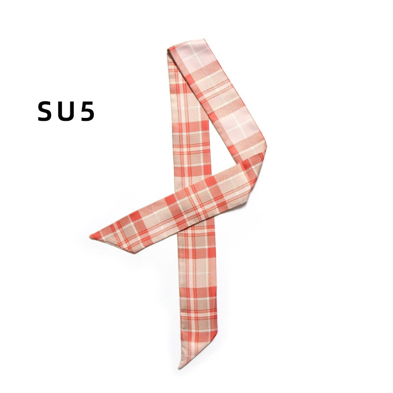 Checkered Scarf For Women Bag Scarves
