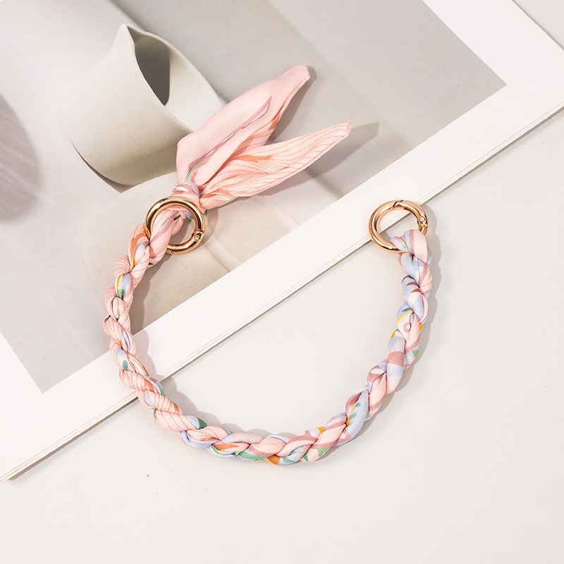 Silk Scarf Bag Chain