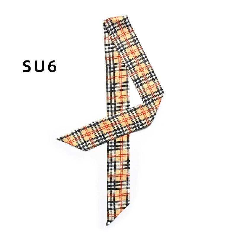 Checkered Scarf For Women Bag Scarves