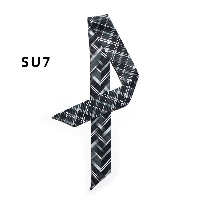 Checkered Scarf For Women Bag Scarves