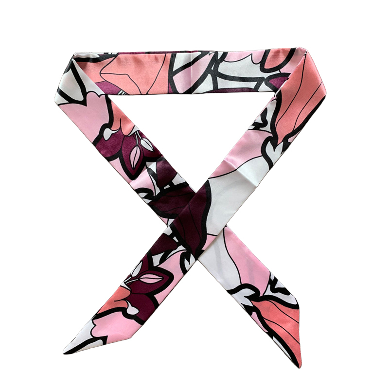 Bag Scarves Small Ribbon Decoration Ladies Scarf
