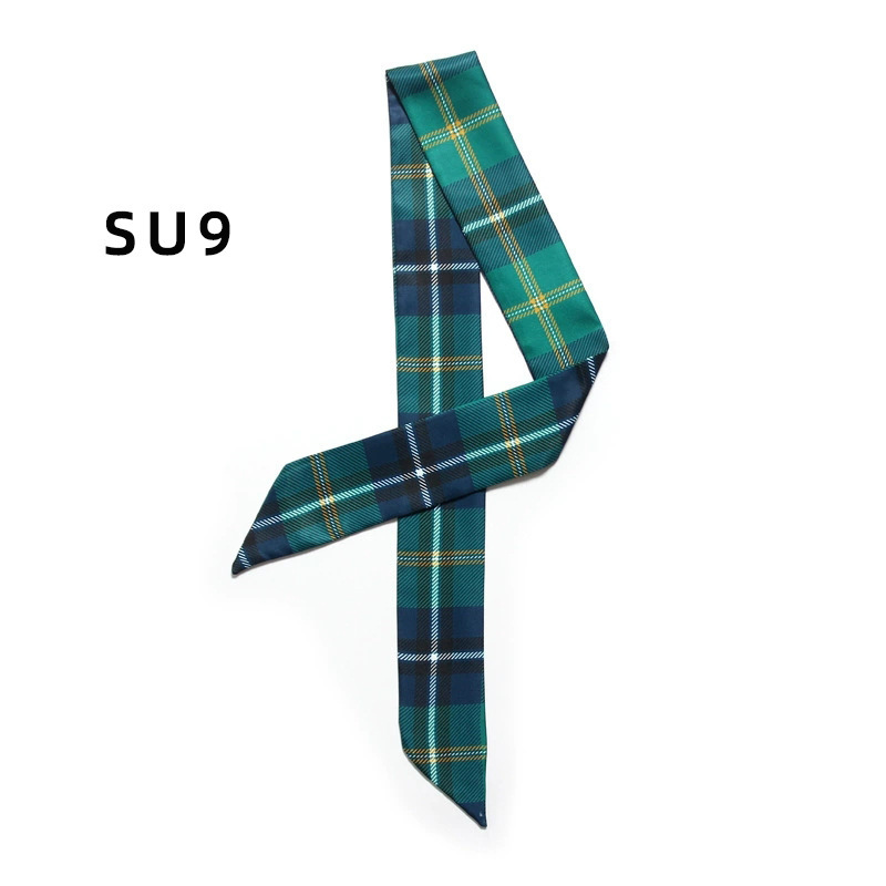 Checkered Scarf For Women Bag Scarves