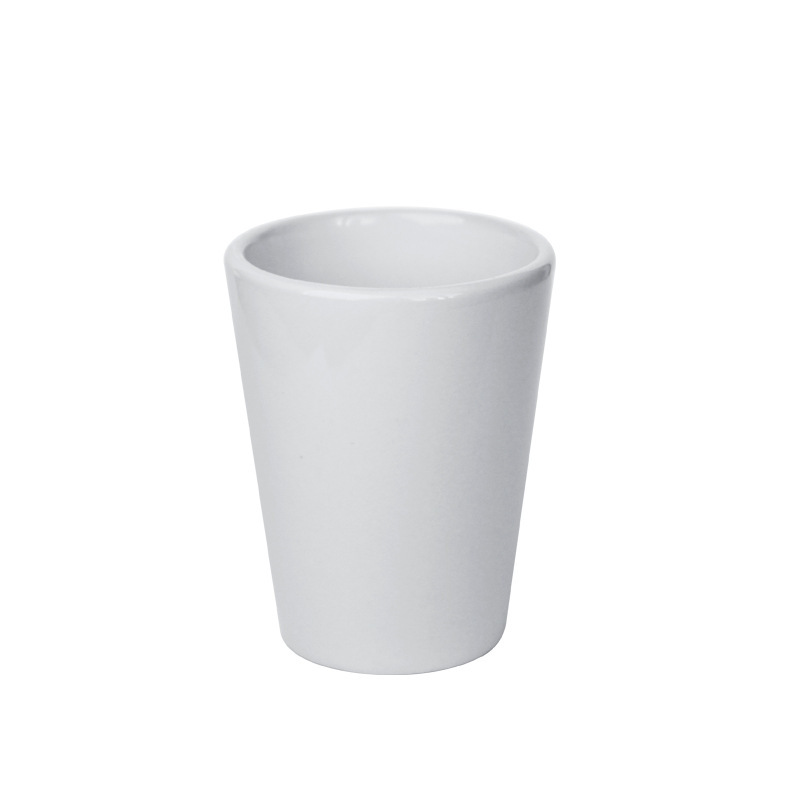 Sublimation 1.5OZ  Ceramic Wine Glass
