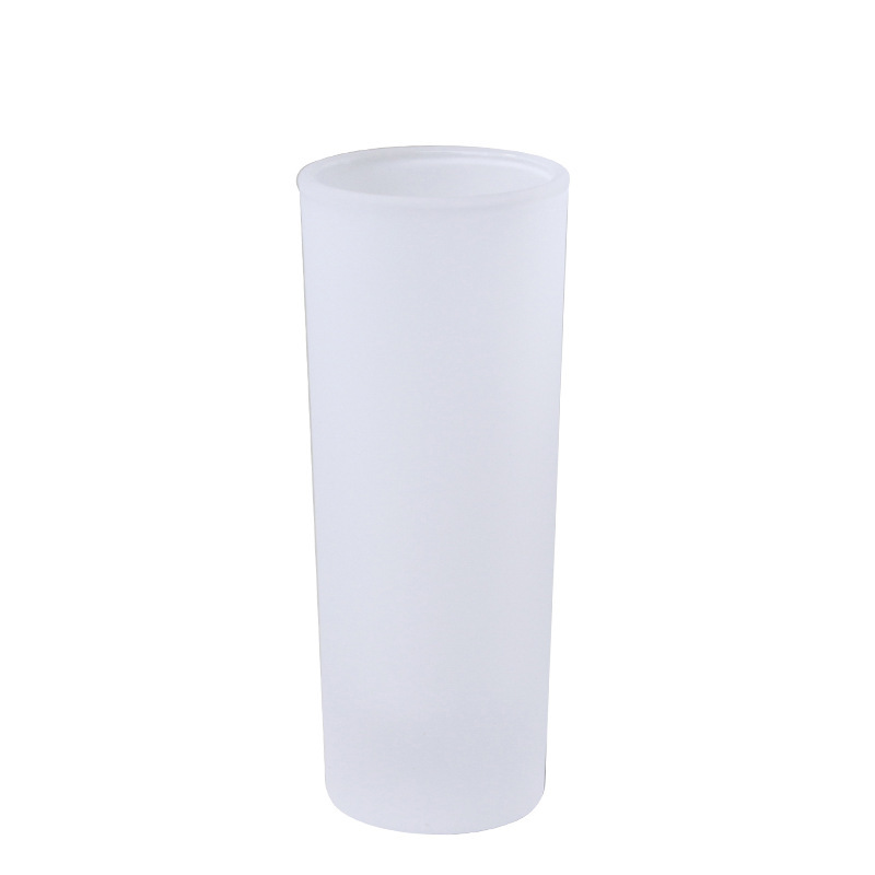 Sublimation 3OZ  Frosted Glass Wine Glasses