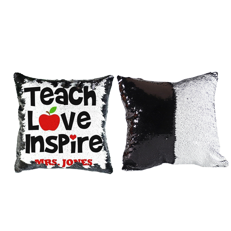 Sublimation Flip Sequin Pillow Cover Blanks Wholesale 16 INCHES Pillow Case